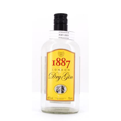 1887 London Dry Gin  0,70 Liter/ 40.0% vol