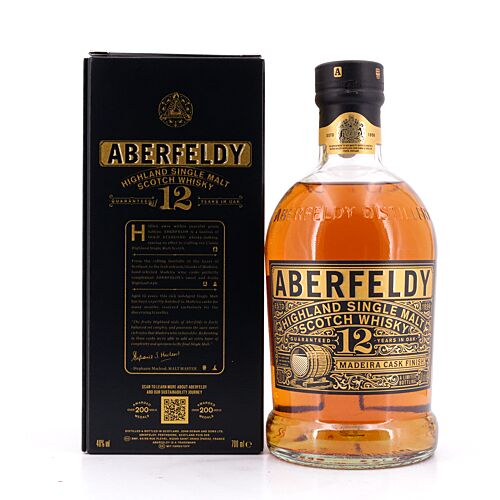 Aberfeldy 12 Jahre Madeira Casks Finish  0,70 Liter/ 40.0% vol Produktbild