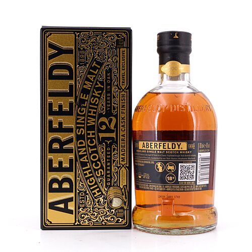 Aberfeldy 12 Jahre Madeira Casks Finish  0,70 Liter/ 40.0% vol Produktbild