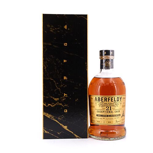 Aberfeldy 21 Jahre Exceptional Pauillac Redwine Cask  0,70 Liter/ 53.9% vol Produktbild