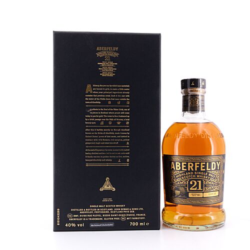 Aberfeldy 21 Jahre  0,70 Liter/ 40.0% vol Produktbild