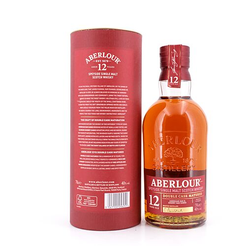 Aberlour 12 Jahre Double Cask Matured  0,70 Liter/ 40.0% vol Produktbild