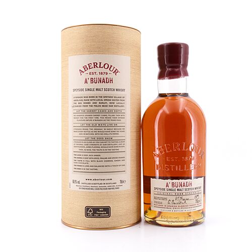 Aberlour a´bunadh Batch 075 0,70 Liter/ 60.9% vol Produktbild