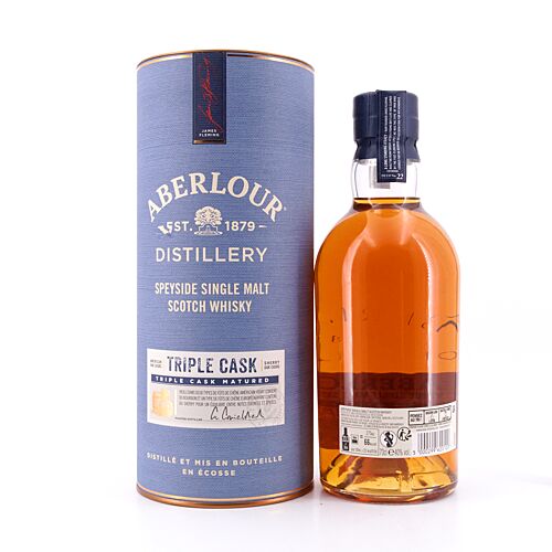 Aberlour Triple Cask American Oak Casks Sherry Oak Casks  0,70 Liter/ 40.0% vol Produktbild