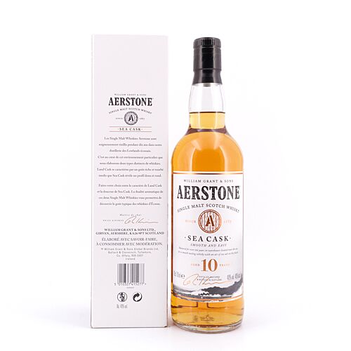 Aerstone 10 Jahre Sea Cask  0,70 Liter/ 40.0% vol Produktbild