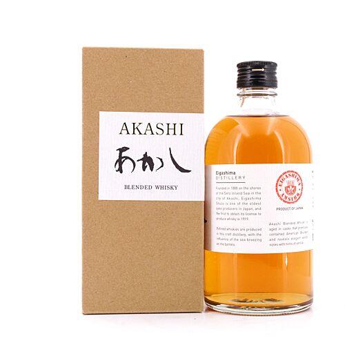 Akashi White Oak no age Blended Whisky  0,50 Liter/ 40.0% vol Produktbild