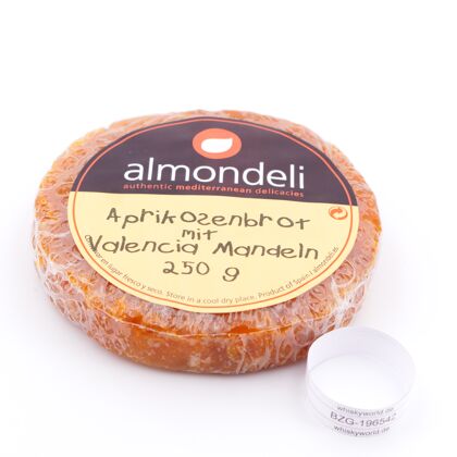 Almondeli Aprikosenbrot mit Mandeln  250 Gramm