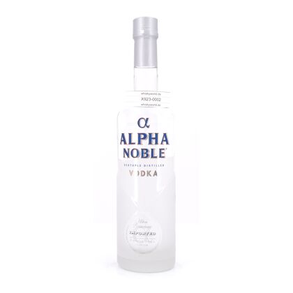 Alpha Noble Ultra Premium 0,5l Flasche 0,50 Liter/ 40.0% vol