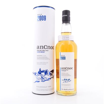 anCnoc Jahrgang 2009  0,70 Liter/ 46.0% vol