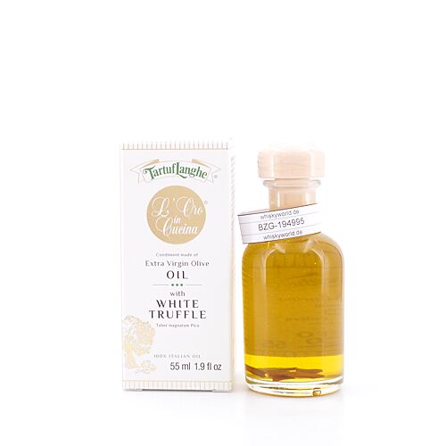 Anfosso Natives Olivenöl Tartuflanghe mit Scheiben von weißen Trüffel 0,055 Liter Produktbild
