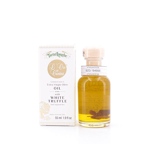 Anfosso Natives Olivenöl Tartuflanghe mit Scheiben von weißen Trüffel 0,055 Liter Produktbild
