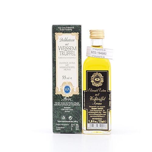 Anfosso Olivenöl mit weißenTrüffel Aroma  0,055 Liter Produktbild