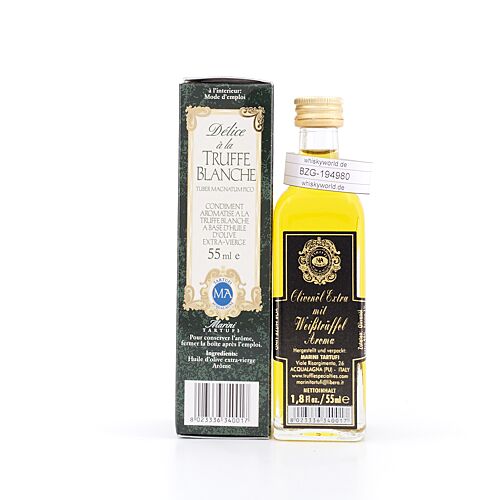 Anfosso Olivenöl mit weißenTrüffel Aroma  0,055 Liter Produktbild