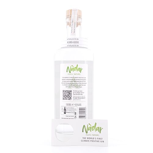 Arbikie Nàdar Gin Climate Positive Experimental Batch 0,70 Liter/ 43.0% vol Produktbild