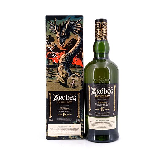 Ardbeg Anthology „The Beithir’s Tale“ 15 Jahre  0,70 Liter/ 46.0% vol Produktbild