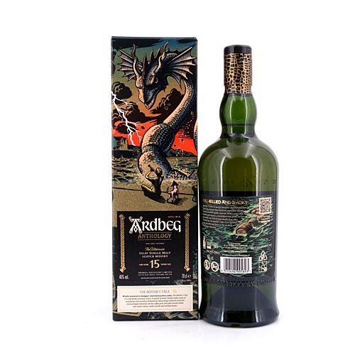 Ardbeg Anthology „The Beithir’s Tale“ 15 Jahre  0,70 Liter/ 46.0% vol Produktbild