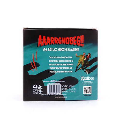 Ardbeg Monster of Smoke Ten, Wee Beastie & An Oa je 0,20l  0,60 Liter/ 40.7% vol Produktbild