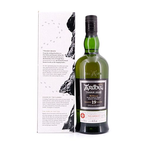 Ardbeg Traigh Bhan 19 Jahre Batch 2 Matured in American Oak & Oloroso Sherry Casks 0,70 Liter/ 46.2% vol Produktbild