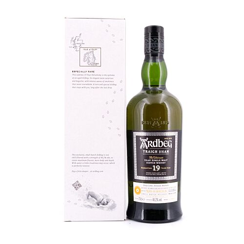 Ardbeg Traigh Bhan 19 Jahre Batch 3 Matured in American Oak & Oloroso Sherry Casks 0,70 Liter/ 46.2% vol Produktbild