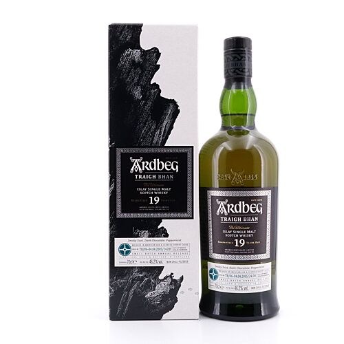 Ardbeg Traigh Bhan 19 Jahre Batch 6 Matured in American Oak & Oloroso Sherry Casks 0,70 Liter/ 46.2% vol Produktbild