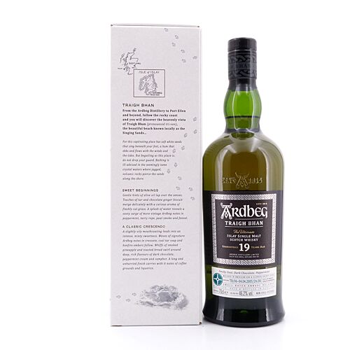 Ardbeg Traigh Bhan 19 Jahre Batch 6 Matured in American Oak & Oloroso Sherry Casks 0,70 Liter/ 46.2% vol Produktbild