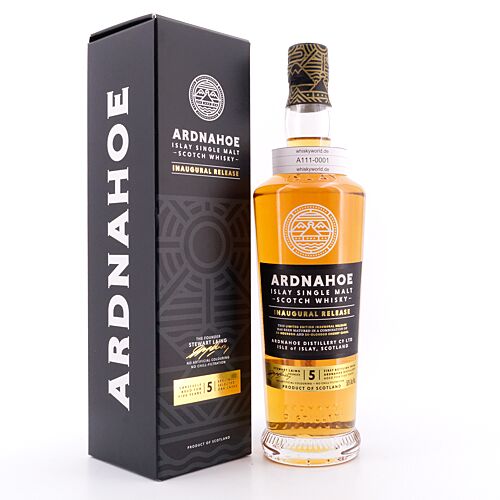 Ardnahoe Inaugural Release 5 Jahre 0,70 Liter/ 50.0% vol Produktbild