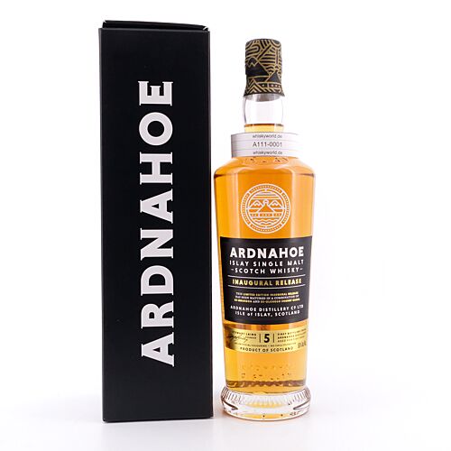 Ardnahoe Inaugural Release 5 Jahre 0,70 Liter/ 50.0% vol Produktbild