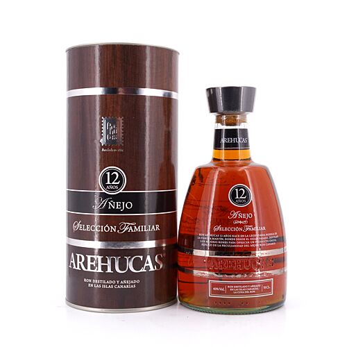 Arehucas Anejo Reserva 12 Jahre  0,70 Liter/ 40.0% vol Produktbild