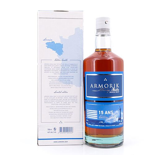 Armorik 15 Jahre Edition 2024  0,70 Liter/ 46.0% vol Produktbild