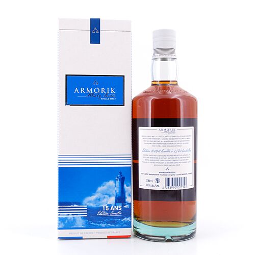 Armorik 15 Jahre Edition 2024  0,70 Liter/ 46.0% vol Produktbild