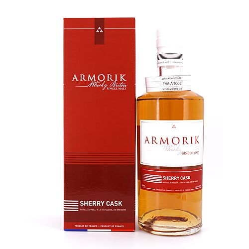Armorik Sherry Cask  0,70 Liter/ 46.0% vol Produktbild