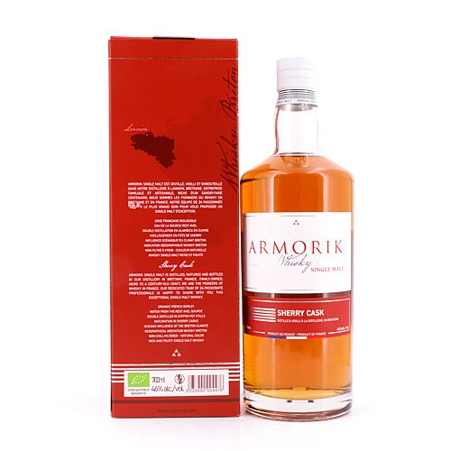 Armorik Sherry Cask  0,70 Liter/ 46.0% vol Produktbild