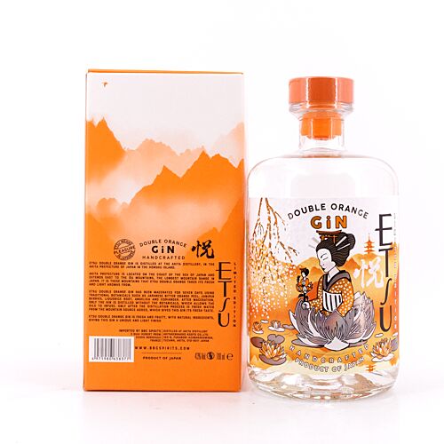Asahikawa Distillery Etsu Double Orange Gin  0,70 Liter/ 43.0% vol Produktbild