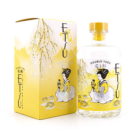 Asahikawa Distillery Etsu Double Yuzu Gin  0,70 Liter/ 43.0% vol Produktbild