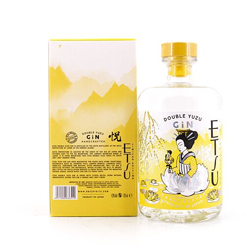 Asahikawa Distillery Etsu Double Yuzu Gin  0,70 Liter/ 43.0% vol Produktbild