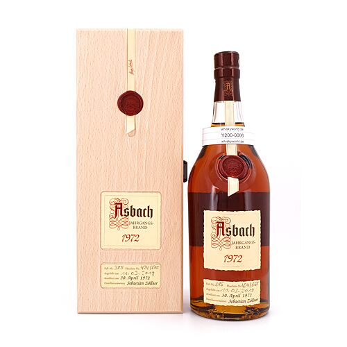 Asbach Jahrgang 1972  0,70 Liter/ 40.0% vol Produktbild