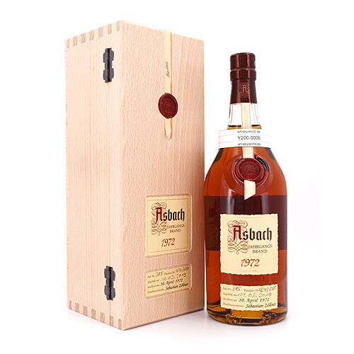 Asbach Jahrgang 1972  0,70 Liter/ 40.0% vol Produktbild
