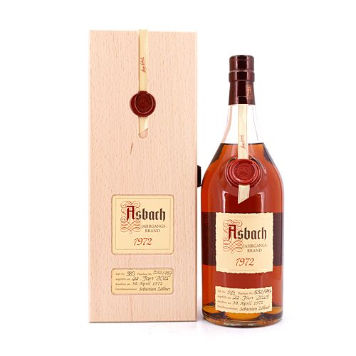 Asbach Jahrgang 1972  0,70 Liter/ 40.0% vol Produktbild