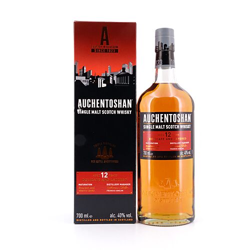 Auchentoshan 12 Jahre Delicate and Layered 0,70 Liter/ 40.0% vol Produktbild