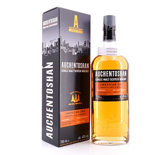 Auchentoshan American Oak Smoot and Vibrant 0,70 Liter/ 40.0% vol Produktbild