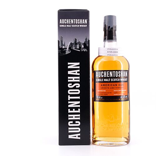 Auchentoshan American Oak Smoot and Vibrant 0,70 Liter/ 40.0% vol Produktbild