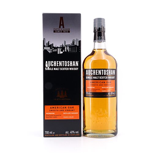 Auchentoshan American Oak Smoot and Vibrant 0,70 Liter/ 40.0% vol Produktbild