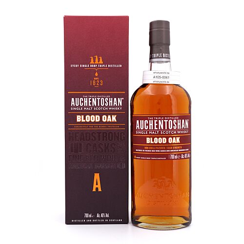 Auchentoshan Blood Oak  0,70 Liter/ 46.0% vol Produktbild