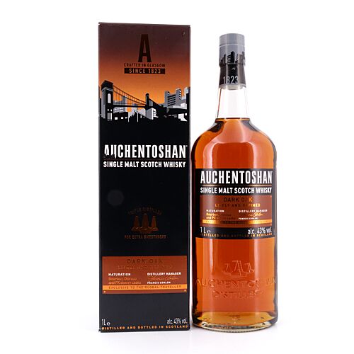 Auchentoshan Dark Oak Literflasche 1 Liter/ 43.0% vol Produktbild