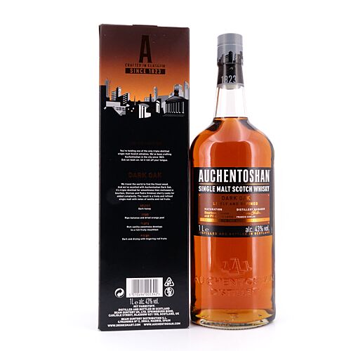 Auchentoshan Dark Oak Literflasche 1 Liter/ 43.0% vol Produktbild