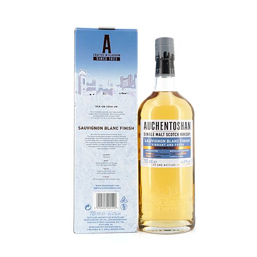 Auchentoshan Sauvignon Blanc Finish  0,70 Liter/ 47.0% vol Produktbild