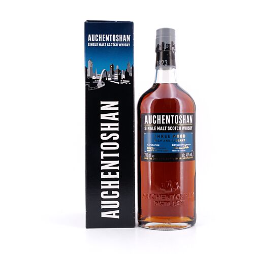 Auchentoshan Three Wood  0,70 Liter/ 43.0% vol Produktbild