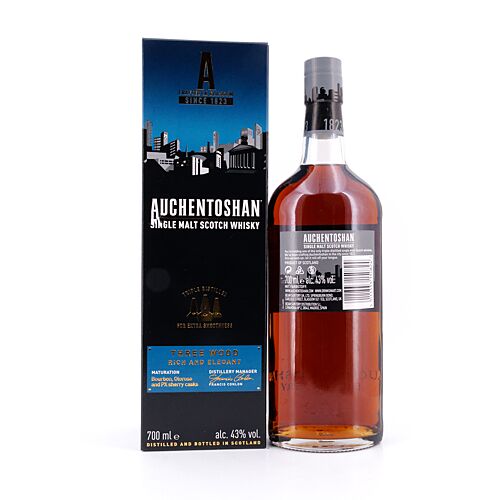 Auchentoshan Three Wood  0,70 Liter/ 43.0% vol Produktbild