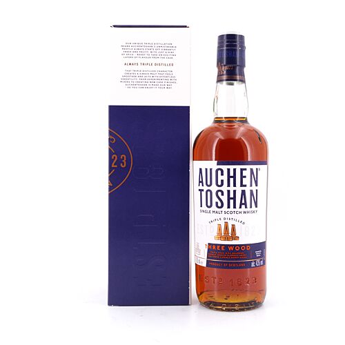 Auchentoshan Three Wood  0,70 Liter/ 43.0% vol Produktbild