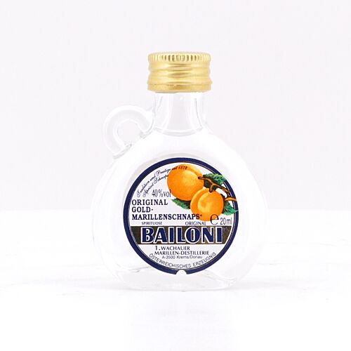 Bailoni Gold-Marillenschnaps  0,020 Liter/ 40.0% vol Produktbild